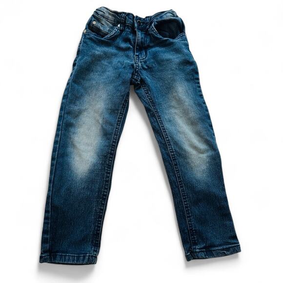 Steve’s Jeans Boys Slim Fit Stretch Denim Blue Medium Wash Cotton Blend Size 6 - Picture 1 of 6